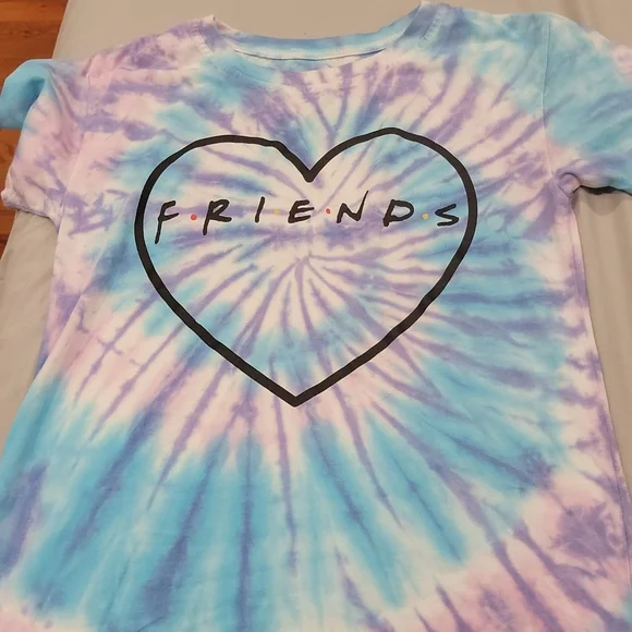 Girls tiedye Justice tee shirt - Picture 1 of 4